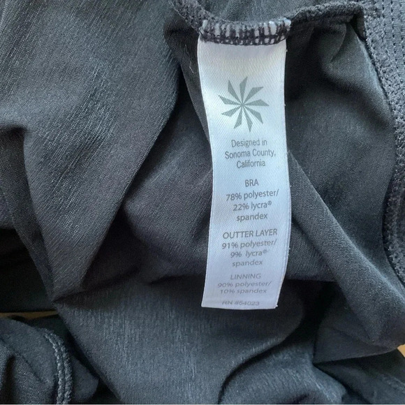 Athleta Open Back Built In Bra Tank Top Size XXS - Picture 6 of 7